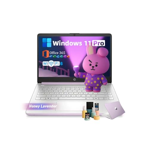 HP 14 wpm[gp\R - Windows 11 Pro | 14C`HD | AI | 11ԃob^[ | NV[Ym[gp\R | 1NԂ̃ItBX365 | 16GB RAMA128GB UFS, 256GB MSD | nj[