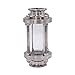DERNORD Tri Clamp In-Line Sight Glass with Flow Sanitary Straight Sight Glass SUS316 1.5 Inch Tri Clamp Clover Type (Flow Pipe OD 38MM)