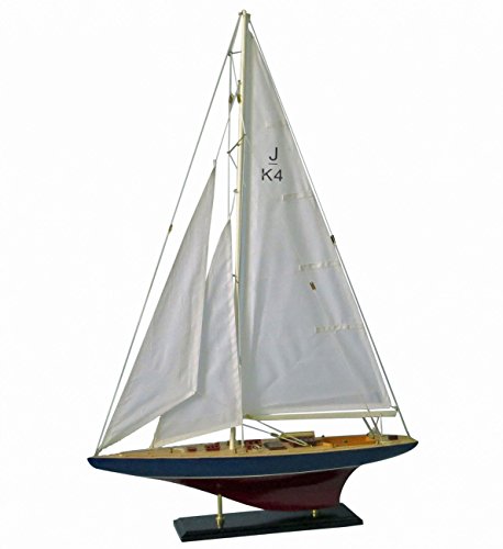 Preisvergleich Produktbild Navyline Holz Modellschiff J-Klasse