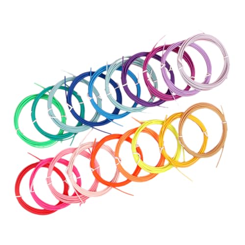 TEHAUX 20 Rolls of Low Temperature PCL 3D Pen Filament ...