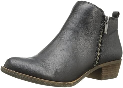 Lucky Brand womens Basel Ankle Bootie, Black 03, 7.5 US