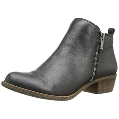 women leather bootie
