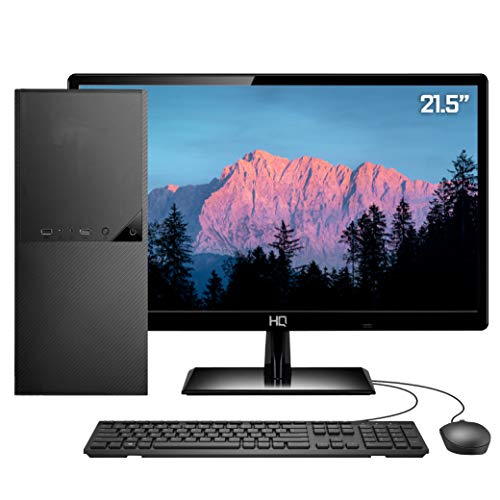 Computador PC Completo Intel 10ª Geração Monitor LED 21.5