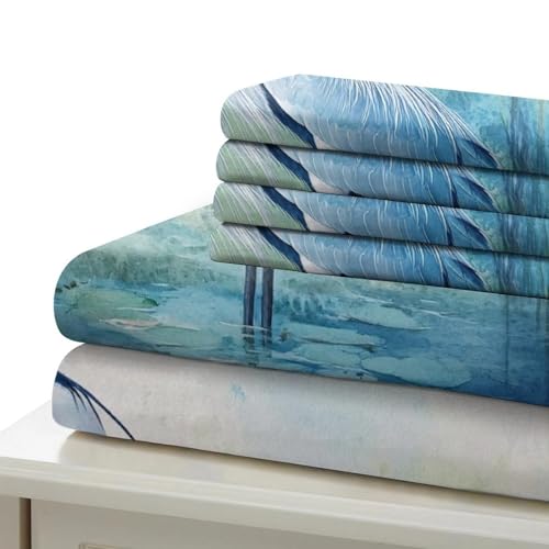 Housse de couette effet microfibre ultra douce 200x200cm avec fermeture éclair
