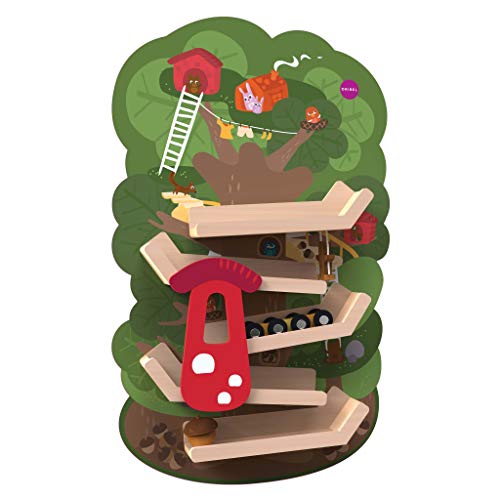 Oribel Vertiplay (Wall Toy) Tree Top Adventure, Wooden Toy And Nursery Room Decor | Easy To Install, Just Stick & Play  #TOP5