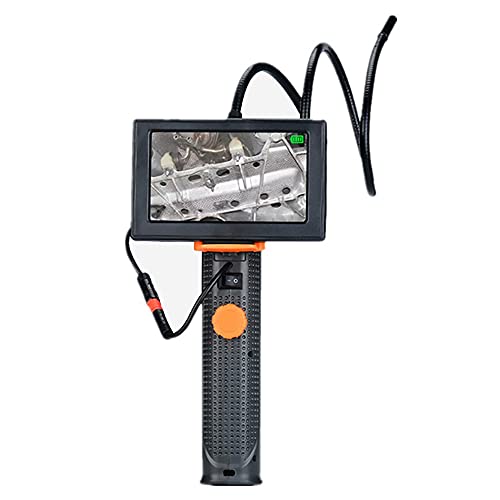 8mm Inspection Camera, 720P Sewer Camera, 6.6ft/2m Semi-Rigid Cable, 4.3inch Screen, LED Flashlight, 2200mAh 3 Hours Battery Life