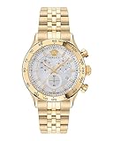 Versace Hellenyium VE2U01124 - Orologio da polso da uomo, cronografo in acciaio inox