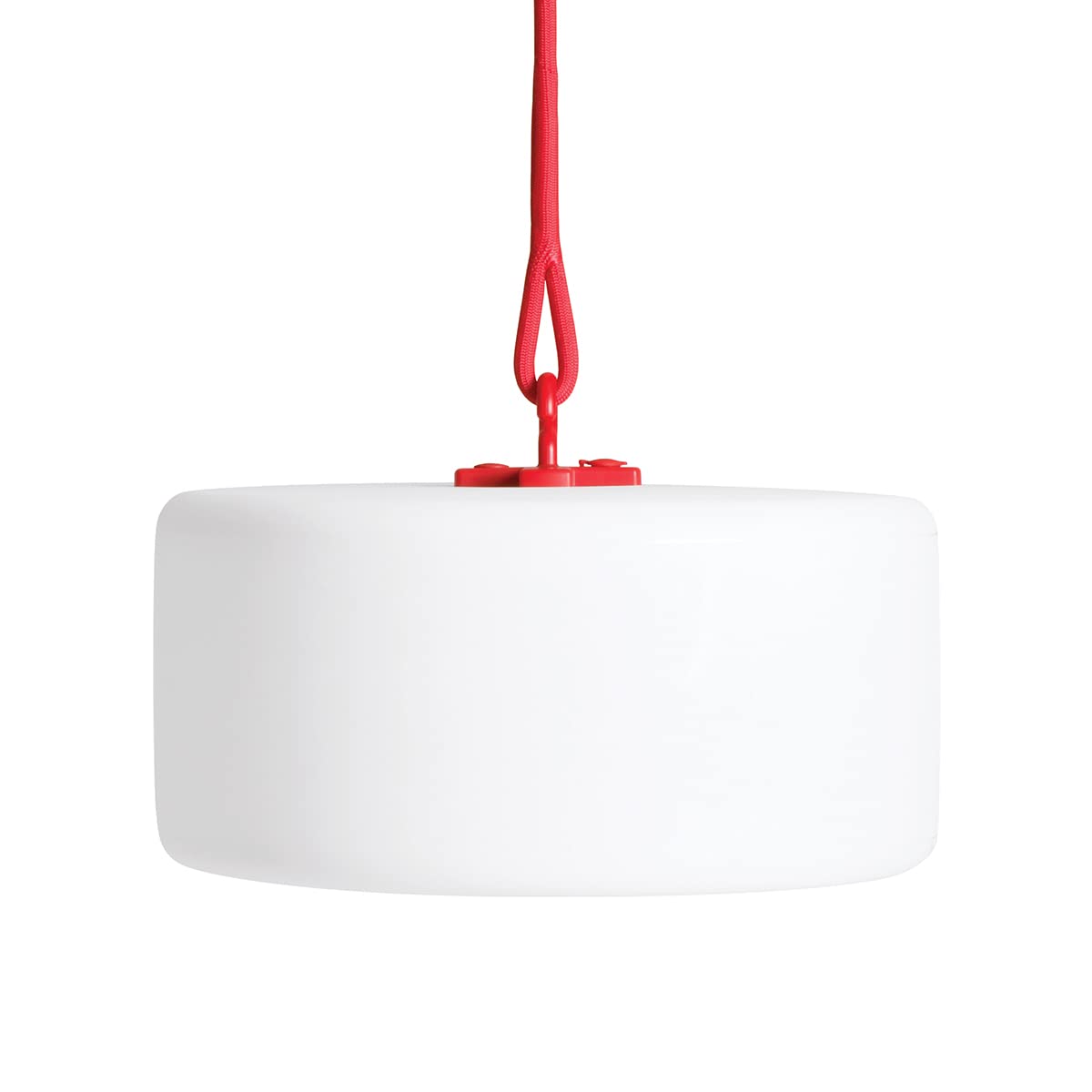 Fatboy Thierry le Swinger Rot | Stehlampe oder Hängelampe für Innen & Außen | ohne Kabel | aufladbar mit USB, 900.4093