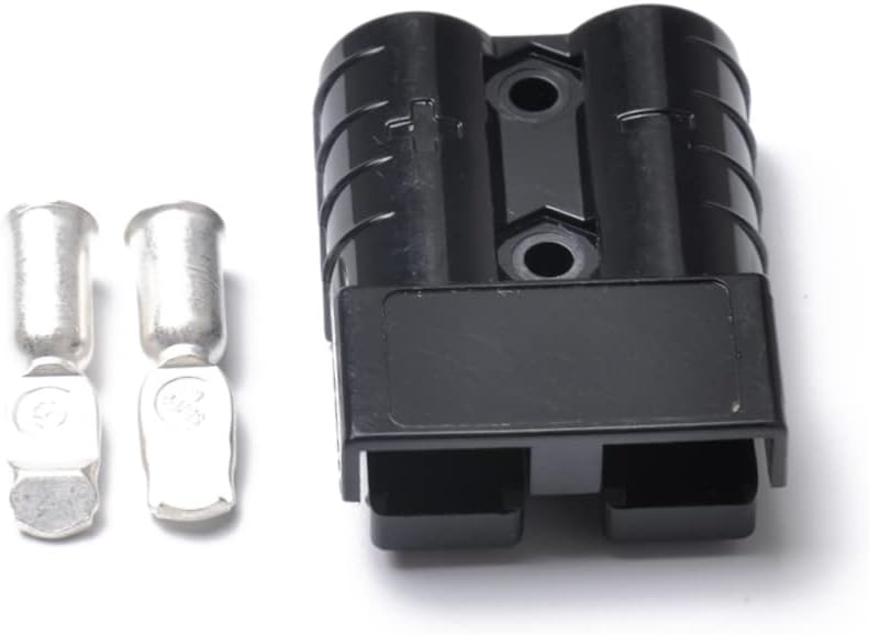 Mobestech 50a Power Pole Connectors Forklift Connector Polycarbonate Shell Quick Connect/Disconnect Plug