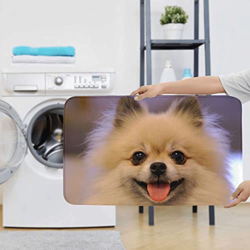 Happy Kurzhaar-Teppichmatten mit Pads Badematte Badezimmerteppich Set 3-teilig + Konturteppich + Toilettendeckelbezug – Bild 8