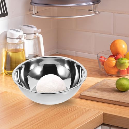 Lavabo de acero inoxidable plano de 3 piezas para evitar salpicaduras al batir 5