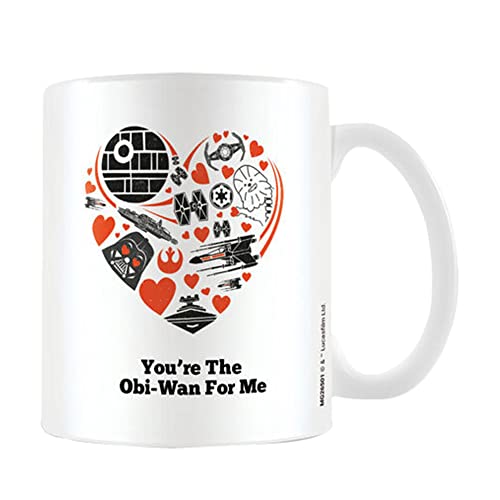 Star Wars - Mug THE OBI-WAN FOR ME (Taille unique) (Blanc / Rouge / Noir)