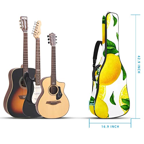 Housse de transport étanche pour guitare avec bandoulière réglable Texture antique, Multicolore 10., 42.9×16.9×4.7 in… - Les Beatles, Paul McCartney, John Lennon, RIngo Starr, George Harrison Housse de transport étanche pour guitare avec bandoulière réglable Texture antique, Multicolore 10., 42.9x16.9x4.7 in… – Image 6