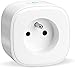 Produktbild Intelligente Steckdose (Typ E), 16 A intelligente Steckdose kompatibel mit Alexa, Google Home und SmartThings, WLAN-Steckdose mit Stromverbrauch, Sprachsteuerung und Fernbedienung (1)