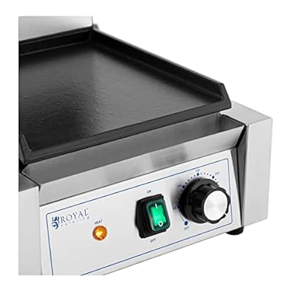 Royal Catering RCPKG-1800-S Kontaktgrill glatt 1.800 W Elektrogrill Elektrogriller Grill elektro – Bild 3