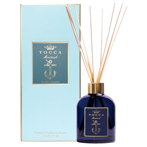 TOCCA Montauk Reed Diffuser, 6oz - Sea Salt & Cucumber