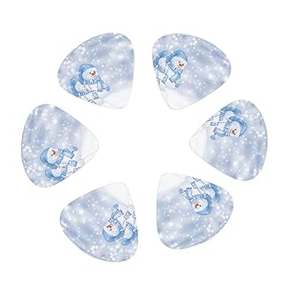 Médiators de guitare 12-Pack médiators de guitare bonhomme de neige heureux de Noël pour guitare électrique guitare… - Les Beatles, Paul McCartney, John Lennon, RIngo Starr, George Harrison