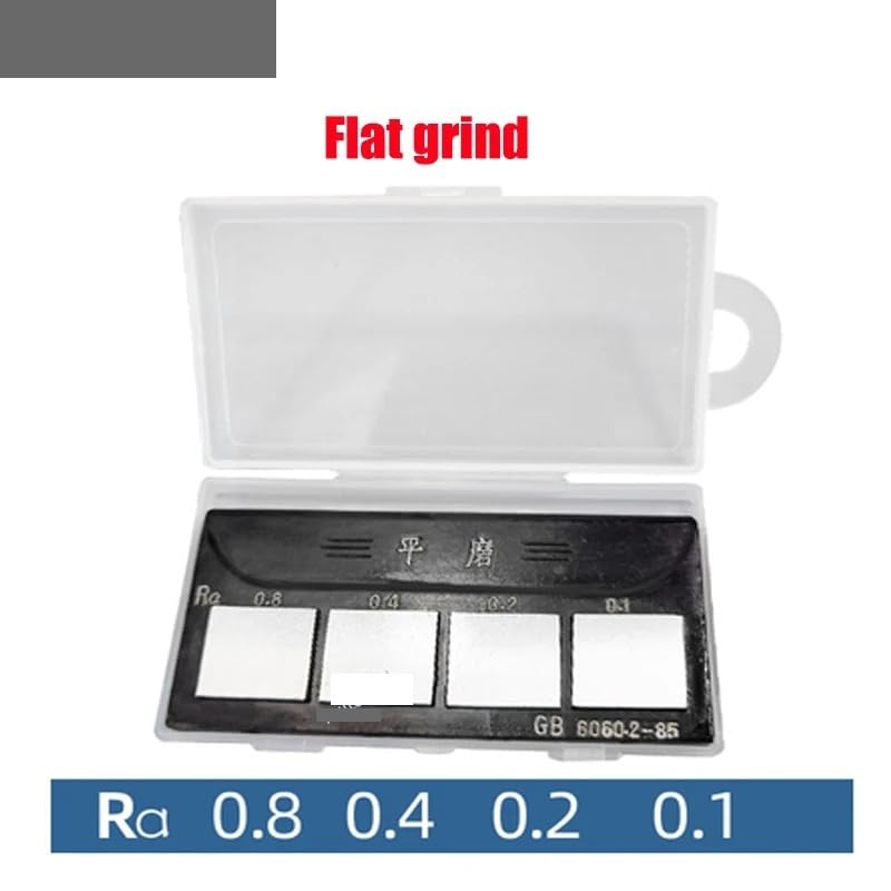 30 Blocks Ra0.05-12.5mm Roughness Sample Block Surface Roughness Comparison Sample Block Notebook Sample(TypeB)