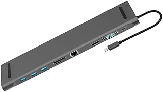 UKCOCO 10 1 USB Adapter USB hubs Computer Networking Hubs Portable Laptop USB hub for Laptop Card Reader