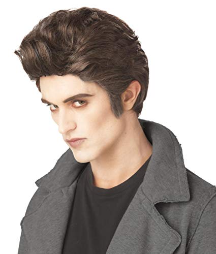California Costumes Mens Love at First Bite Wig Brown One Size