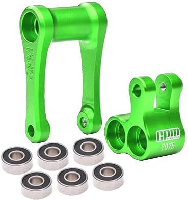 Aluminio 7075-T6 Knuckle & Pull Rod (mayor cojinete interior) para LOSI 14 Promoto-MX Motocicleta Dirt Bike RTR LOS06000 LOS06002 Actualizaciones -