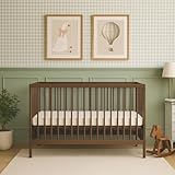 Lit évolutif de la naissance aux 3 ans: 100% bois de hêtre, Sommier réglable sur 7 hauteurs, Panneau avant amovible, Se convertit facilement en lit d'enfant, Fabriqué en Europe, Garantie 3 ans, S'adapte aux matelas de lit de taille standard 60 x 120 cm (non inclus)