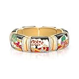The Bradford Exchange A Year With Clarice’ Hand-Enamelled Bracelet