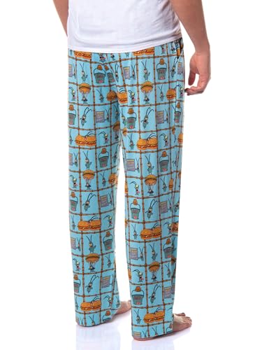 Spongebob Squarepants Men's Chum Bucket Chum-Balaya Sleep Pajama Pants for Adults4