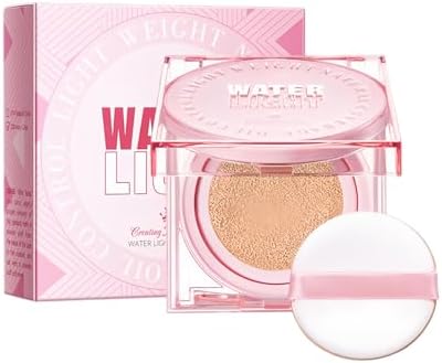 Base De Maquillaje En Cushion Hidratante, Cobertura Ligera Para U...