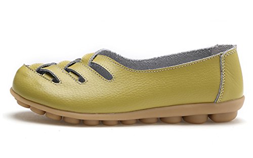 Image of VenusCelia Women's Braided-Nests Walking Flat Loafer