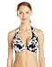 Lark & Ro Swimwear Push-Up Halter Bikini Top
