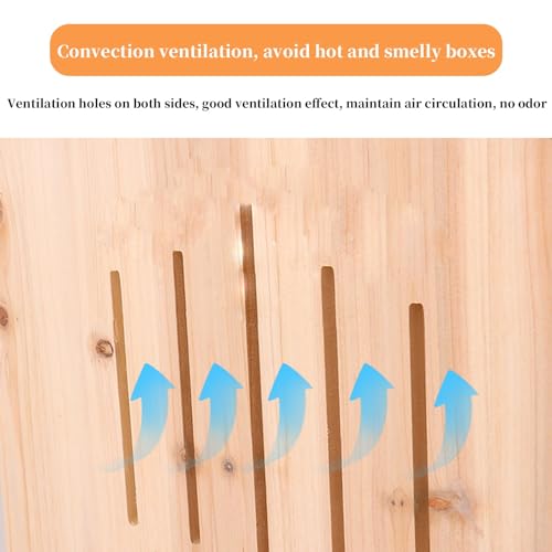 Jaula acrílica para animales pequeños con casa de madera y juguetes, diseño transparente para un fácil seguimiento, ideal para hámsters, hurones y ratas
