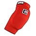 Combat Corner Muay Thai Elbow Pads for MMA, Boxing, Kickboxing, Martial Arts (Red, Large/X-Large)
