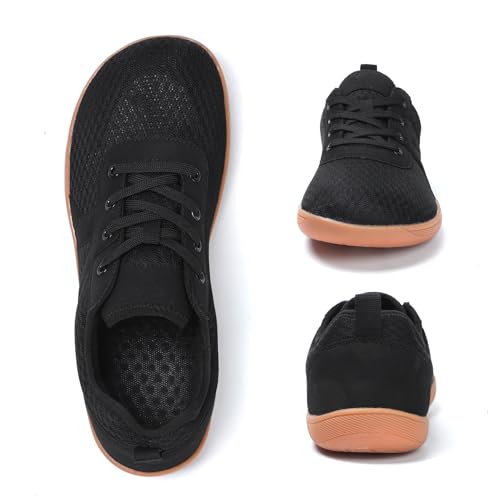 Walking Shoes for Men Wide Toe Zero Drop Extra Wide Width Sneakers Adult Minimalist Barefoot Shoes Men for Running Walking Fishing Hiking Fitness2
