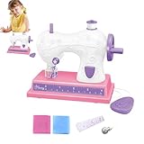 Interaktives Lernen: Dieses Spielzeug für Kindernähmaschine erhöht nicht nur den Realismus des Spiels mit seinem/Licht, sondern ermöglicht es Kindern auch, ihre Nähfähigkeiten zu entwickeln, indem sie verschiedene Techniken ausprobieren und Geschwindigkeit/ anpassen.