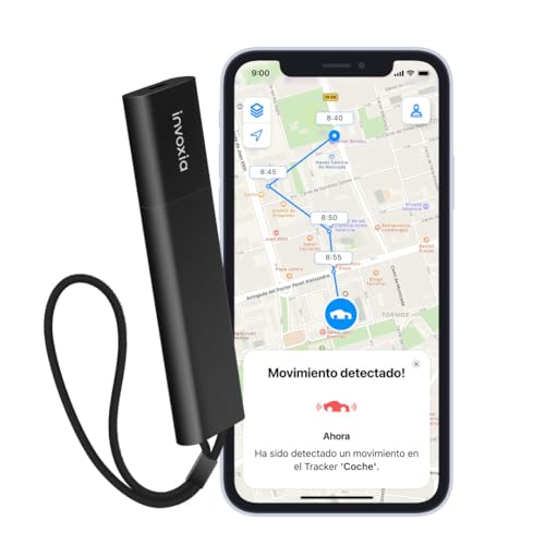 Invoxia Localizador GPS Pro - Rastreo en Tiempo Real - Sin...