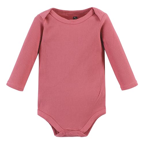 Hudson Baby Unisex Baby Thermal Long Sleeve Bodysuits, Snowflake4