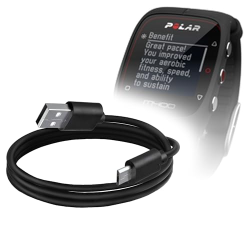 BoxWave Cable Compatible with Polar M400 - DirectSync Cable, Durable Charge and Sync