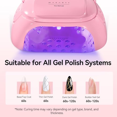 Makartt Professional UV Light with Handle 30W Rechargeable Nail Dryer — view 3