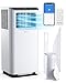Price comparison product image Pro Breeze 4-in-1 Portable Air Conditioner 9000 BTU  Smart Home WiFi Compatible - 24 Hour Timer & Window Venting Kit Included. Powerful Air Conditioning Unit with Class A Energy Efficiency Rating