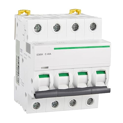 Disjoncteur MCB 4A IC65H 4p de type C 10kA courbe C pour tableau électrique - 2
