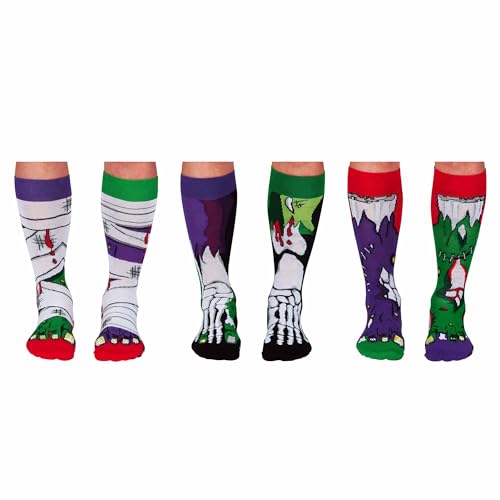 Chaussettes United Oddsocks Dead Legs (lot de 6, taille 39-46) dépareillées - 2