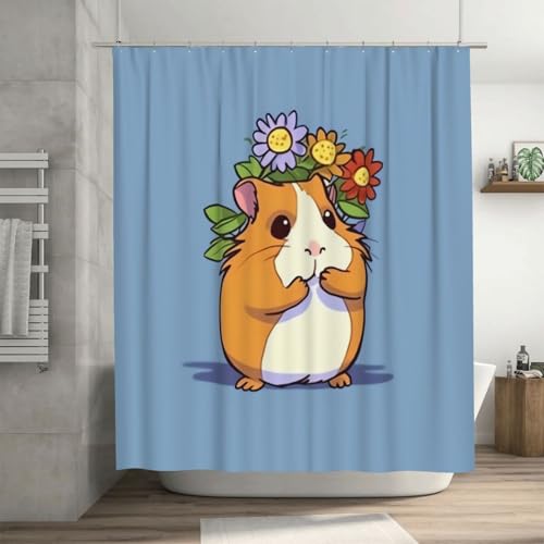 Rideau de douche rustique pour une ambiance de bain relaxante
