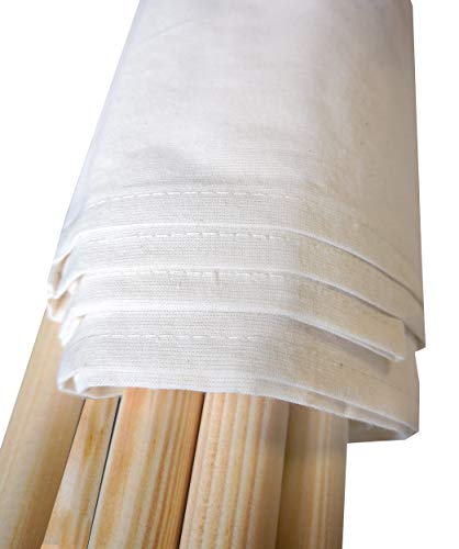 Windschutz für Strand und Garten Aves-24, 8 Meter, 100% Baumwolle