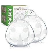 aakaa Breast Shells Milk Saver Nursing Cups Breast Milk Collector Shells Breast Milk Catcher for ...