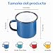 Imagen de Juego de 4 tazas de esmalte, 350 ml