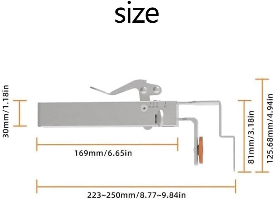 Adjustable Drawer Fixing Clamp, Drawer Jig Woodworking Tools, Drawer Front Installation Clamps, Cabinet Hardware Jig, Heavy-Duty Drawer Stabilizer for Carpenter Household Tables Desks Mount(2pcs)