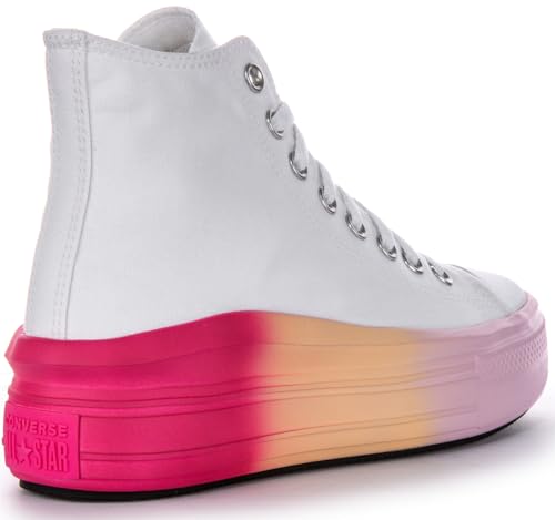 Converse A07372C Ct As Move Platform Ombre Mids Trainers3