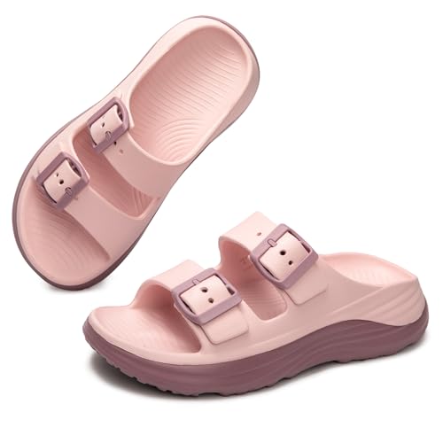 Image of FUNKYMONKEY Plantar Fasciitis Recovery Sandals for Women with Arch Support