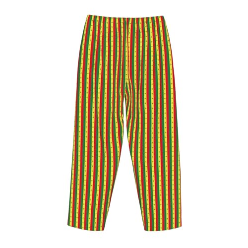 Pantalones de pijama de Senegal para mujer polares de invierno 6